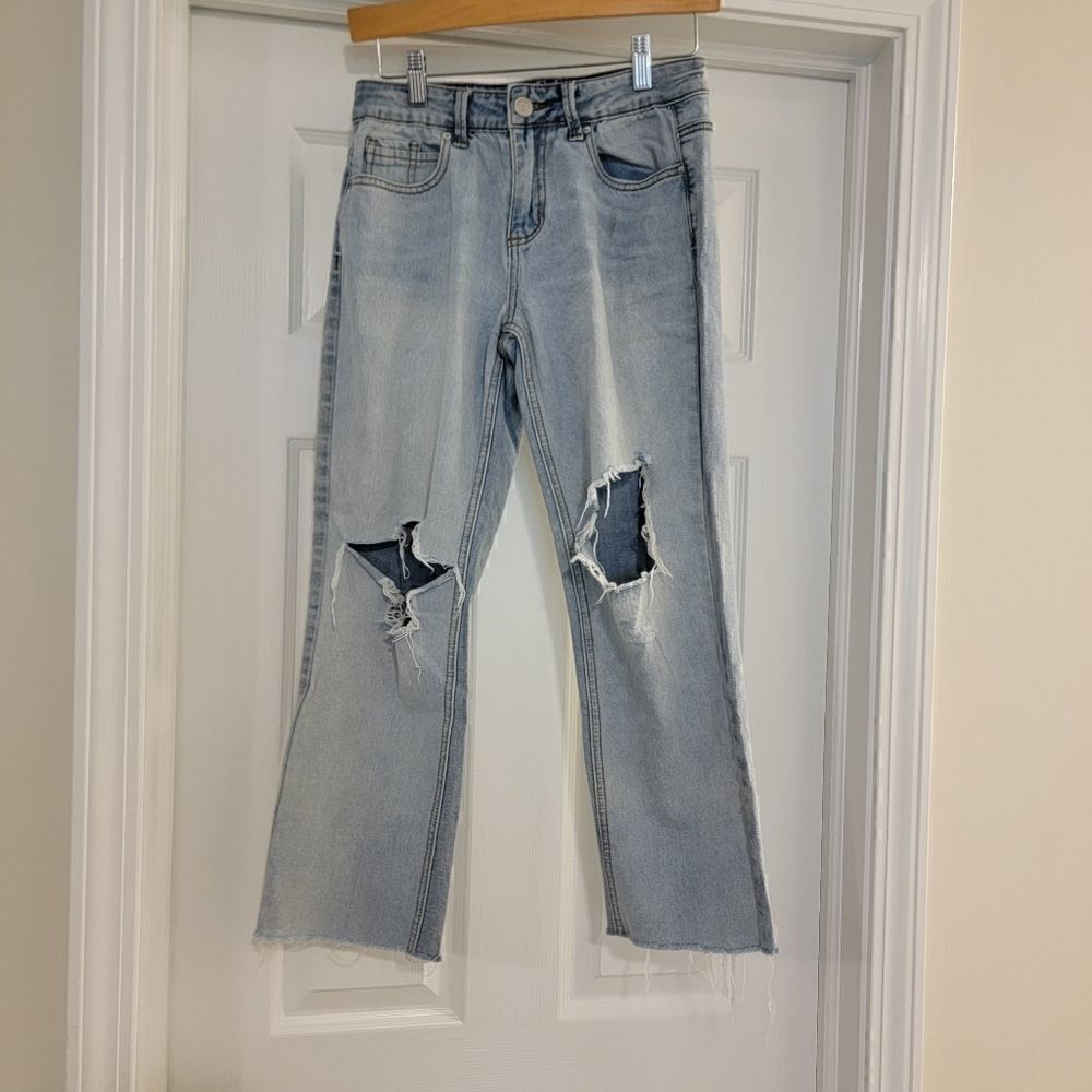 Rue 21 High Rise Ankle Straight jeans size 4